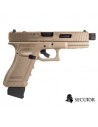 PISTOLA CO2 BLOW BACK GLADIUS MAGNA III TAN SECUTOR ARMS