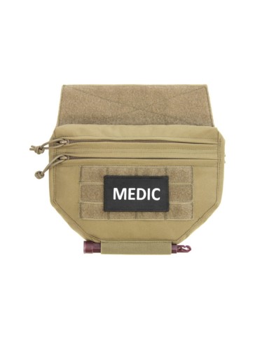 Drop Down Velcro Utility Pouch Coyote (Warrior)
