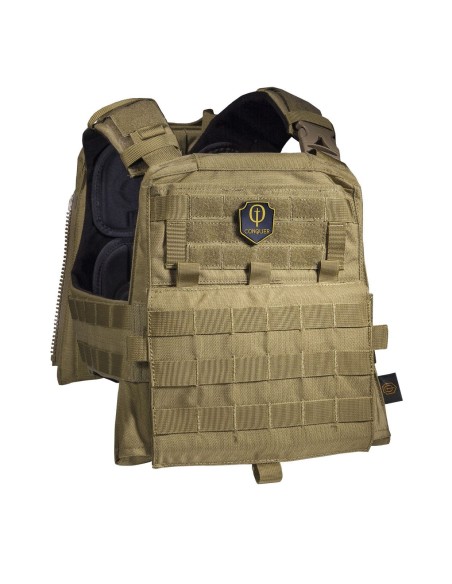 Chaleco Conquer CVS Plate Carrier Coyote