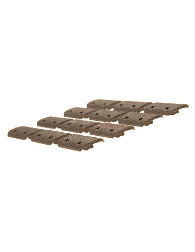 M-LOK Rail Covers 12pcs Dark Earth