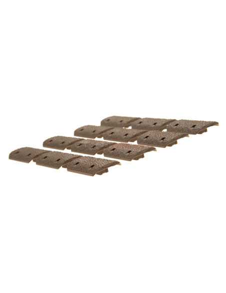 M-LOK Rail Covers 12pcs Dark Earth