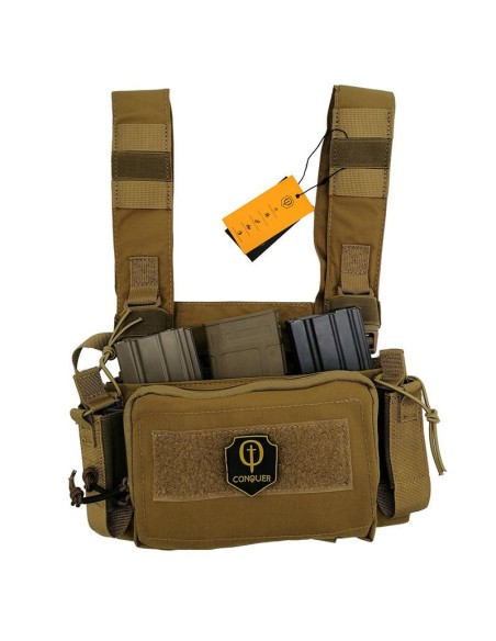 Micro Chest Rig - Coyote - Conquer