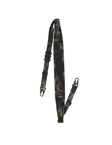 Correa Fusil Corso Crossbones 1 - 2 Puntos Multicam Black