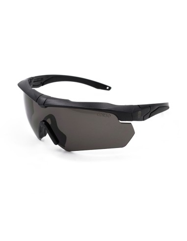 Gafa Corso Revenge Mk2 C/Funda 3 Lentes Intercamb. Negras