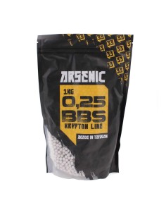 Bolas Arsenic Krypton Bio 0.25g 1kg Blanca