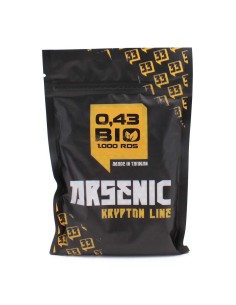 Bolas Arsenic Krypton Bio 0.36g 1000rds Blanca