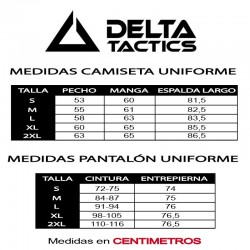 Uniforme Multicam Delta Tactics